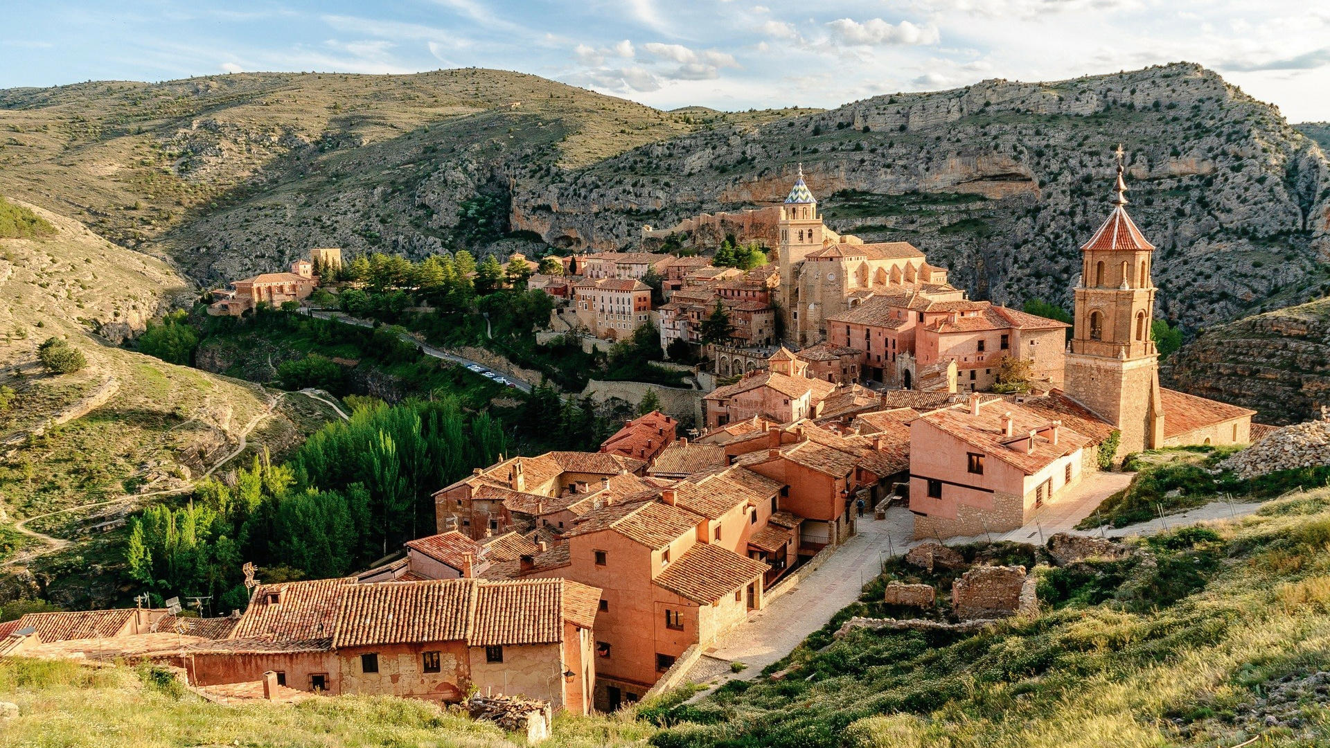 El viaje Zaragoza - Tarazona - Teruel - Albarracín  - Huesca*, saliendo de Madrid