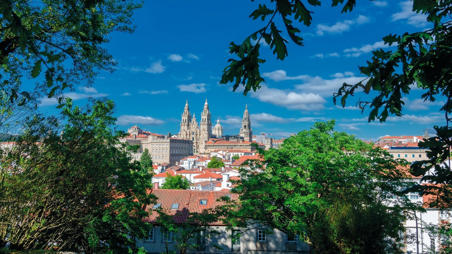 Viaje desde Madrid El Grove - Isla de La Toja - Cambados - Vigo - Baiona - La Coruña - Santiago de Compostela - Padrón