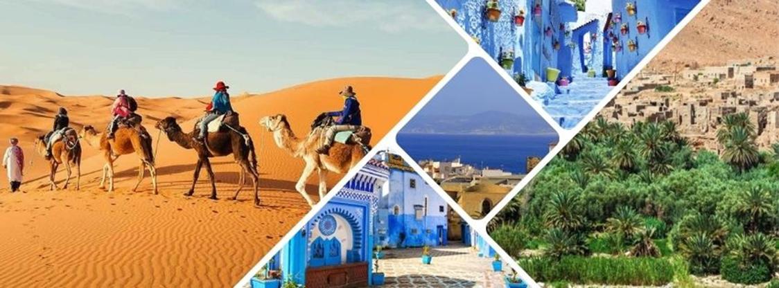 El viaje Chauen - Fez - Merzouga - Midelt  - Meknes - Asilah, saliendo de Sevilla