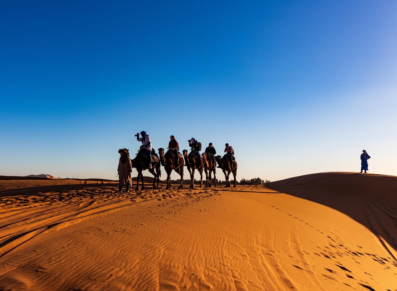 El viaje Marrakech - Ait Ben Hadu - Ouarzazate - Erfud - Merzouga - Ouarzazate - Marrakech, saliendo de 