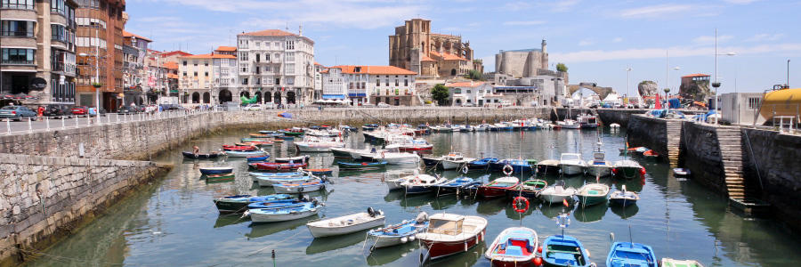 El viaje Santander - Santillana del Mar - Comillas - Bilbao - San Sebastián* - Santoña - Laredo - Castro Urdiales, saliendo de Madrid