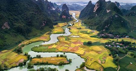 Тур Ho Chi Minh - Hué - Hoi An - Da Nang - Hanoi - Ha Long  - Фото 32 Paisajes de arrozales en Tam Coc