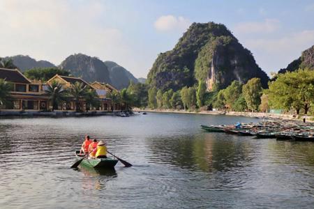 Тур Ho Chi Minh - Hué - Hoi An - Da Nang - Hanoi - Ha Long  - Фото 30 Transporte Hoa Lu - Tam Coc