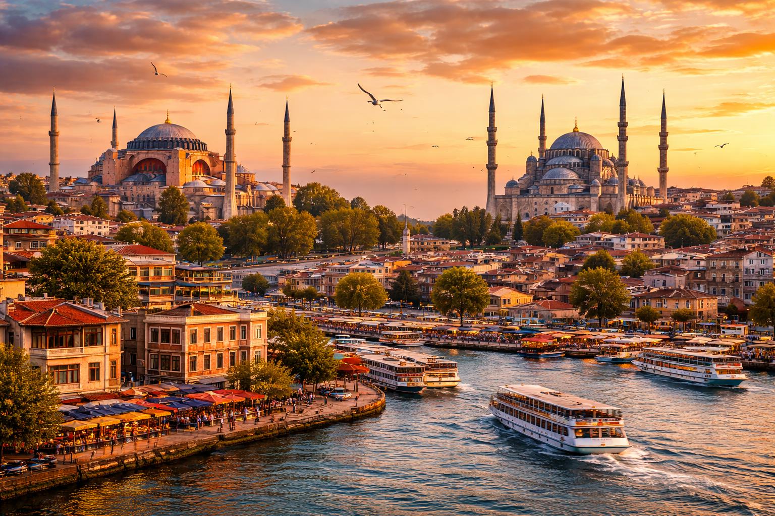 El viaje Estambul - Ankara - Capadocia - Pamukkale - Éfeso, saliendo de Madrid, Barcelona, Sevilla