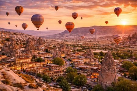 Viaje desde Madrid, Barcelona, Sevilla Estambul - Ankara - Capadocia