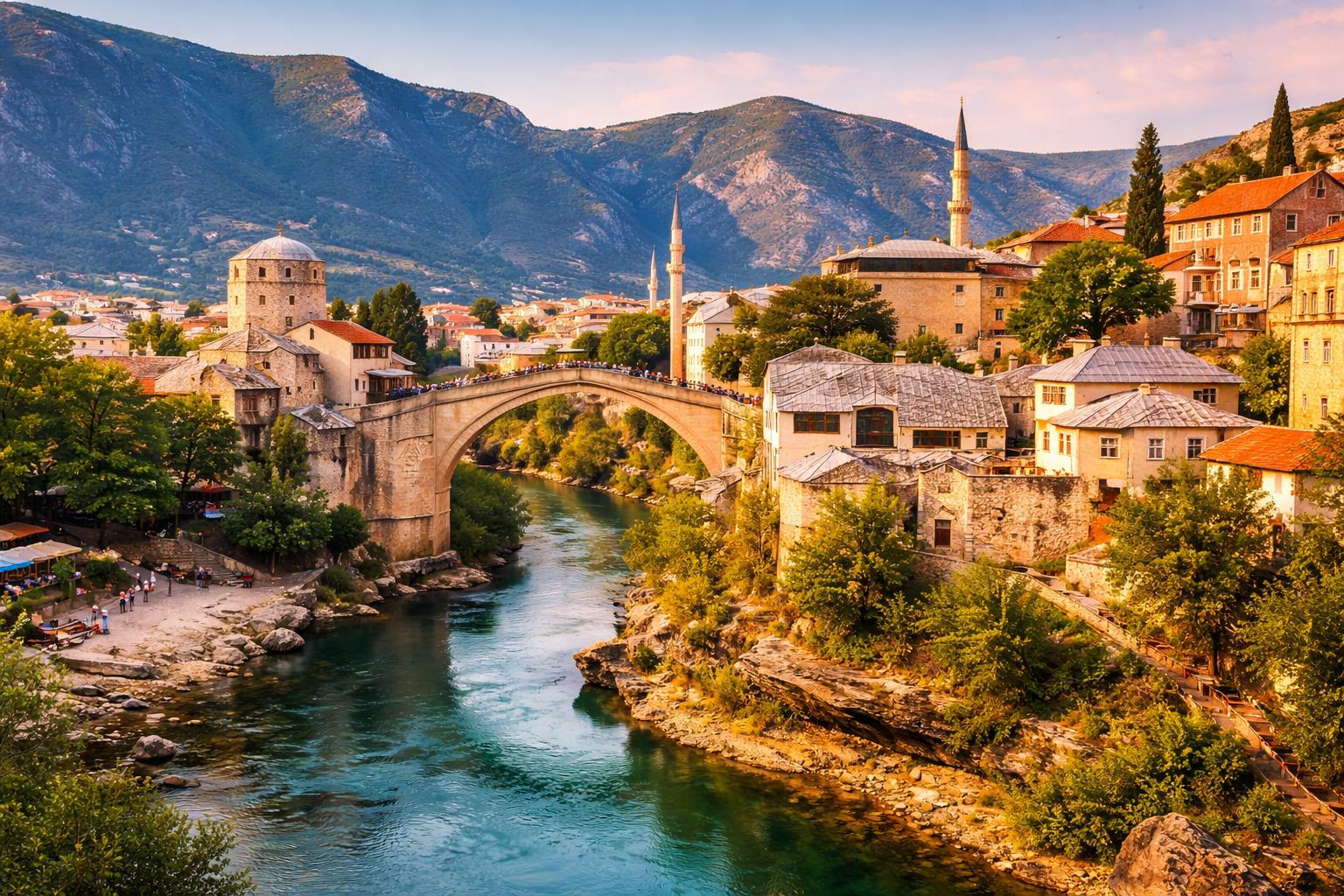 El viaje Zagreb - Lagos de Plitvice - Sarajevo - Mostar - Dubrovnik, saliendo de Madrid