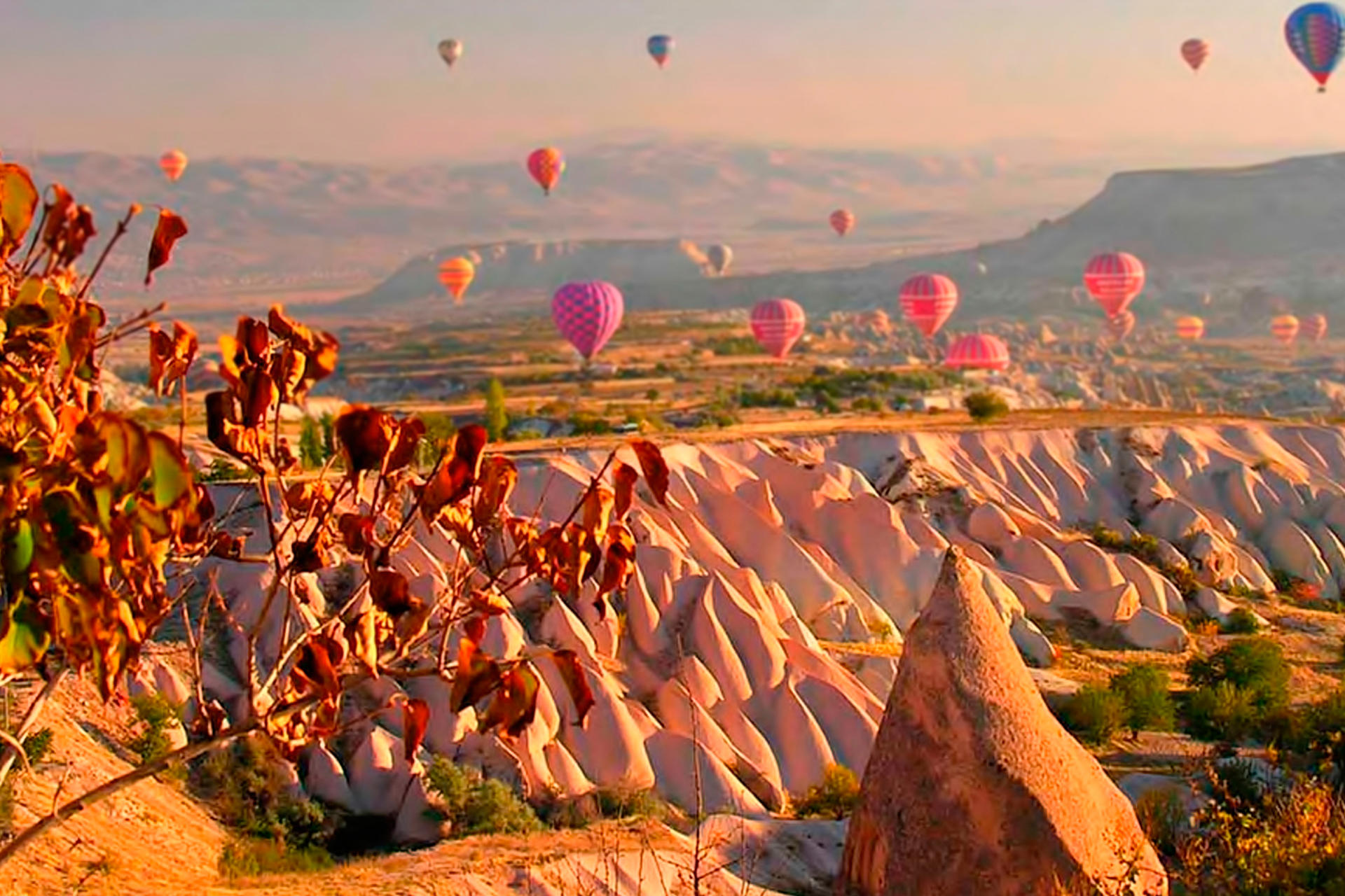 El viaje Capadocia, saliendo de Málaga, Barcelona, Madrid, Valencia