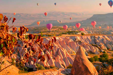 Viaje desde Málaga, Barcelona, Madrid, Valencia Capadocia