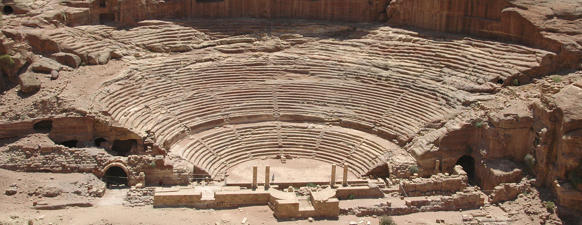 Viaje desde Barcelona, Bilbao, Madrid, Valencia Amman - Jerash - Ajlun - Madaba - Monte Nebo - Pequeña Petra - Petra - Wadi Rum - Mar Muerto - Amman