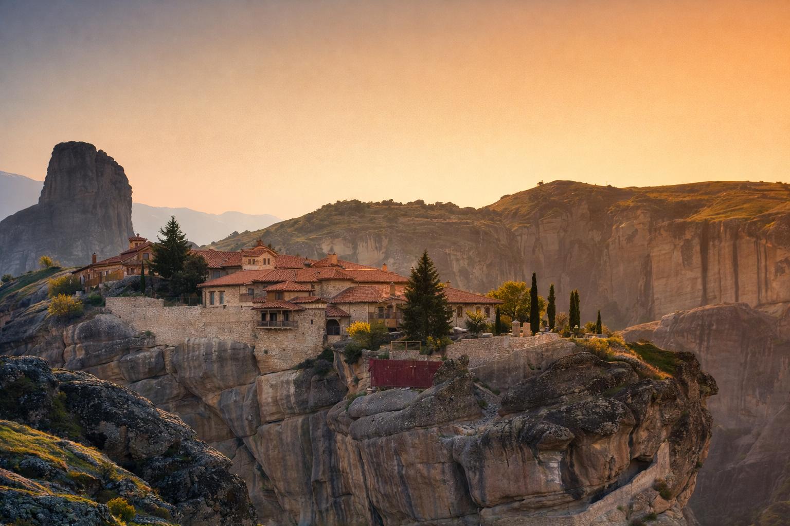 El viaje Atenas - Epidavros - Micenas - Olimpia - Delfos - Kalambaka - Meteora, saliendo de Madrid, Barcelona