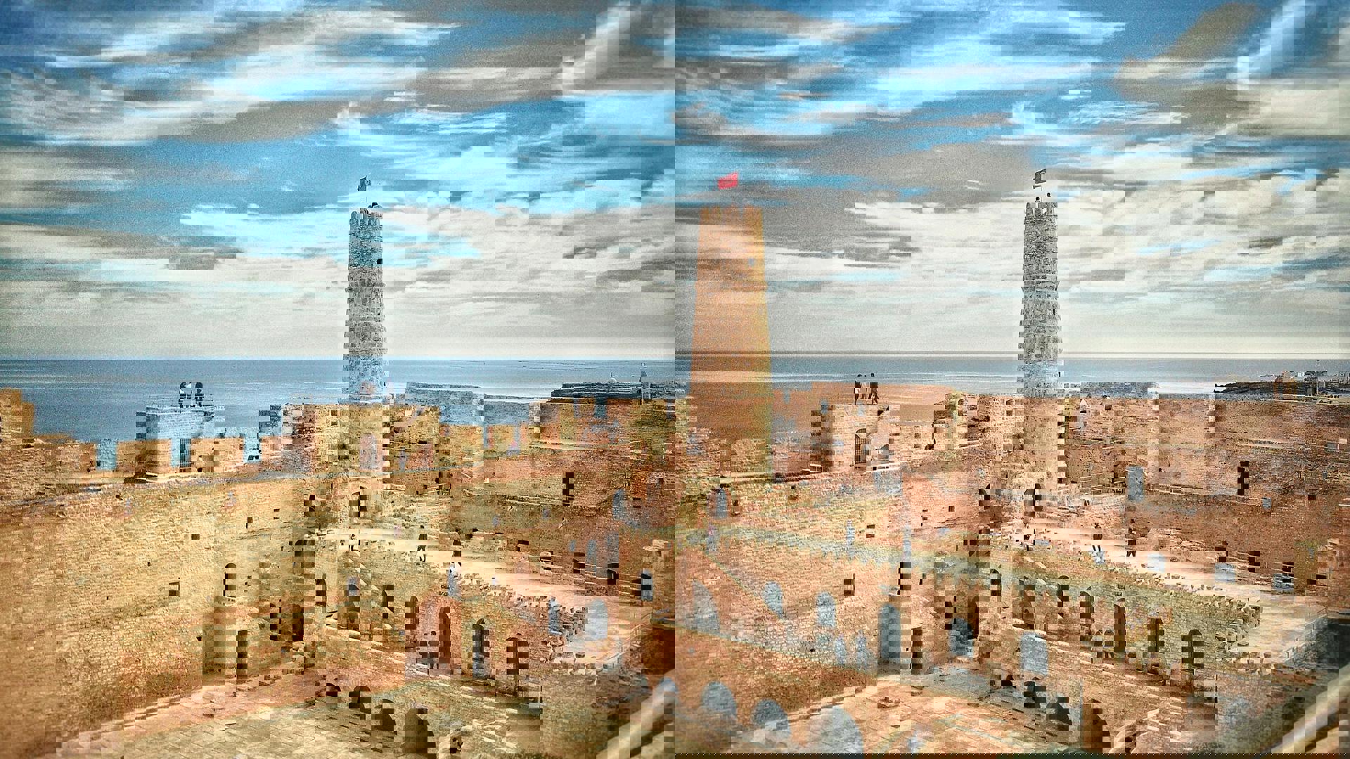 El viaje Cartago - Sidi Bou Said - Hammamet - El Jem - Matmata - Douz - Chott el Djerid - Tozeur - Kairouan, saliendo de Madrid