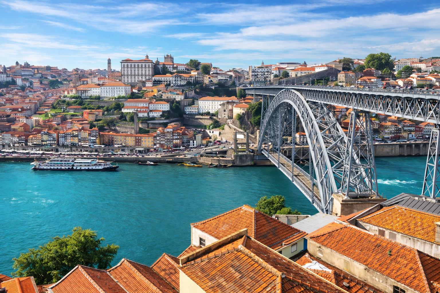 El viaje Viana do Castelo - Ponte de Lima - Coimbra - Aveiro - Oporto - Guimarães - Braga - Amarante, saliendo de Madrid, Albacete, Valencia, Murcia, Elche, Alicante