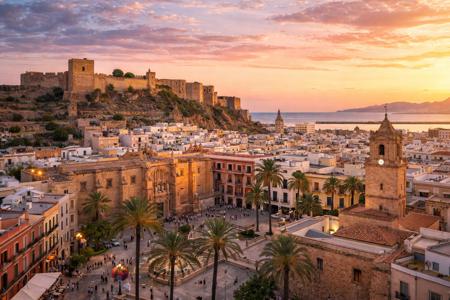 Viaje desde Madrid, Toledo Almería - Cabo de Gata - Macael - Adra - Soria