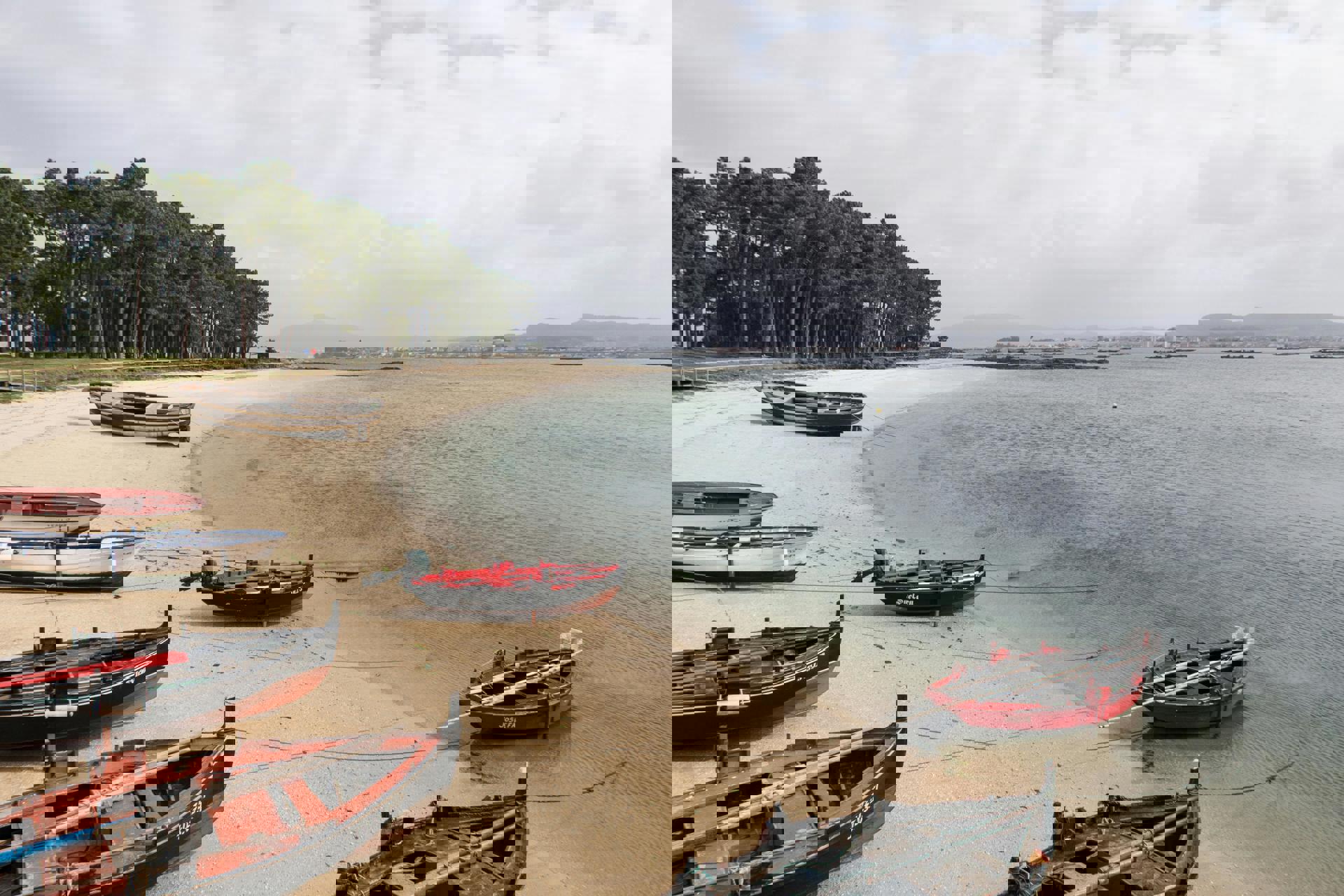 El viaje Ribeira - Isla de La Toja - Sálvora - Santiago de Compostela - Pontevedra, saliendo de Madrid, Valdepeñas, Ciudad Real, Toledo, Albacete, Valencia, Murcia, Elche, Alicante, Málaga, Granada, Jaén, Linares, Cádiz, El Puerto de Santa María, Jerez de la Frontera, Sevilla, Córdoba, Mérida, Badajoz, Cáceres, Plasencia