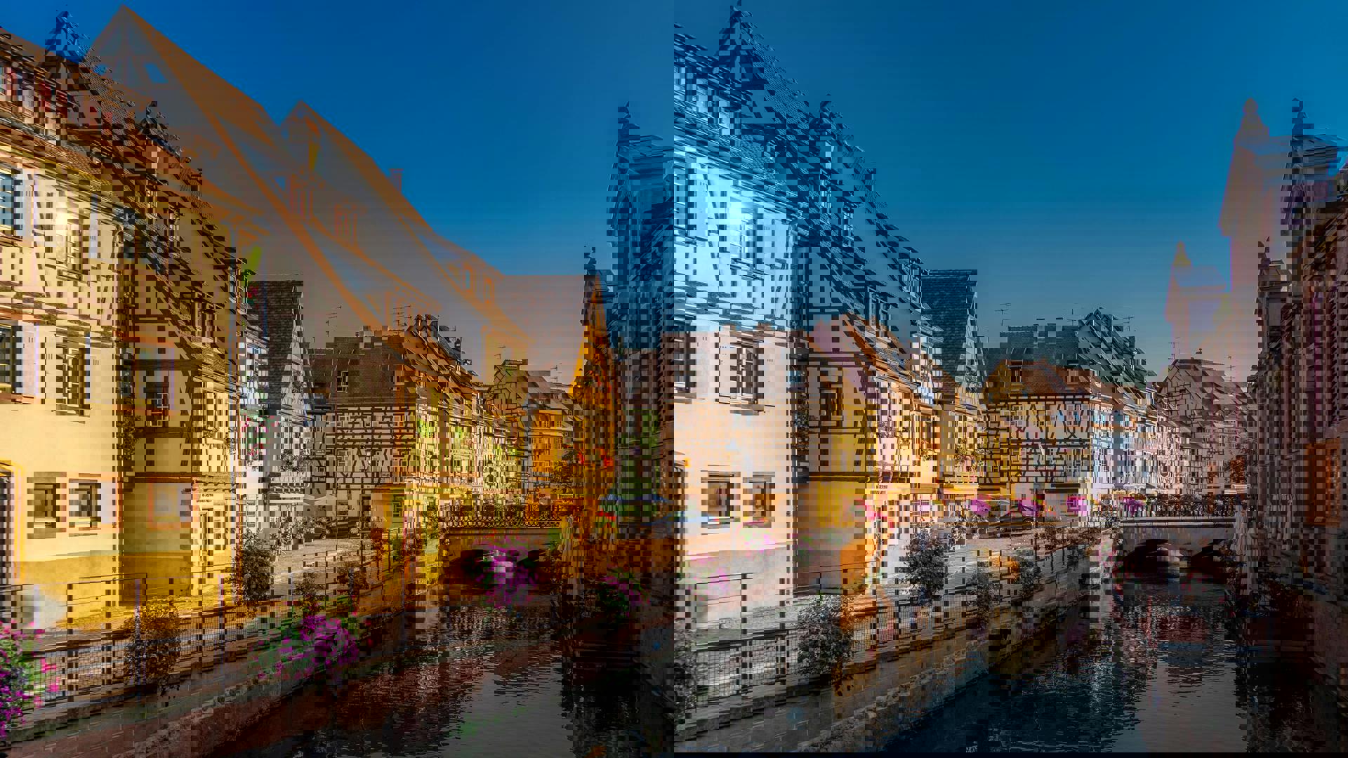 El viaje Mulhouse - Basilea - Colmar - Estrasburgo - Coblenz - Fráncfort - Heidelberg, saliendo de Madrid