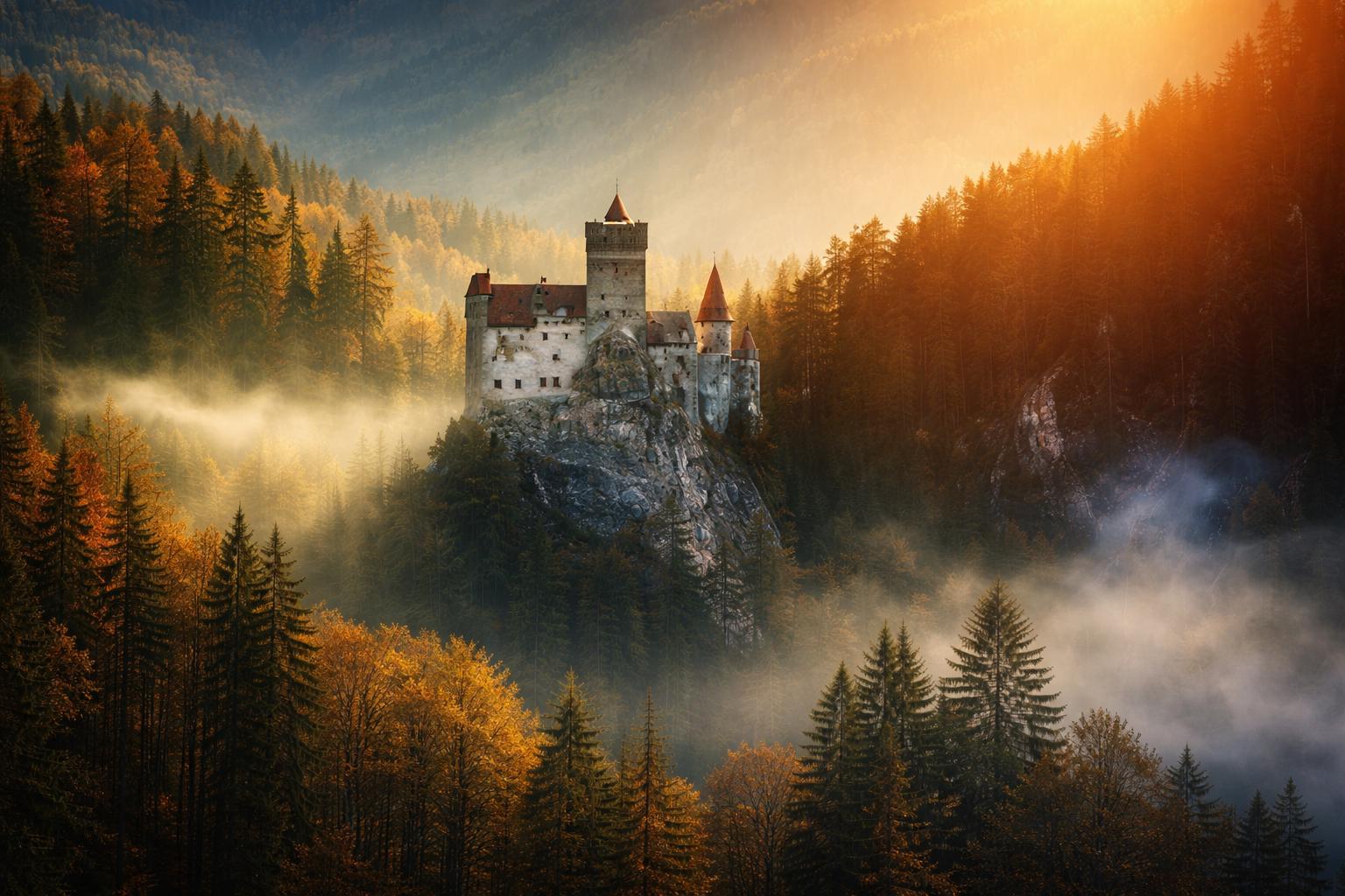 El viaje Bucarest - Piatra Neamț - Giurgiu - Bistrița - Sighisoara - Sibiu - Brasov - Castillo de Peleš - Veliko Tarnovo - Tryavna - Plovdiv - Sofía - Monasterio de Rila, saliendo de Madrid