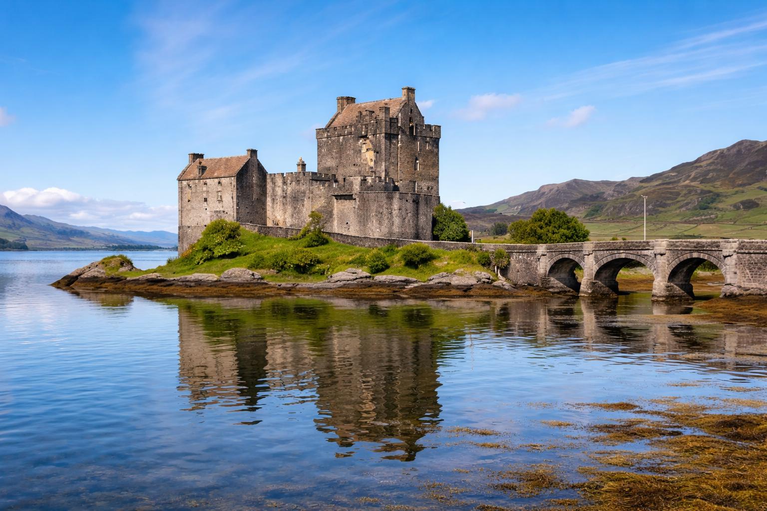 El viaje Edimburgo - Glasgow - Sterling - Oban - Fort William - Inverness, saliendo de Madrid