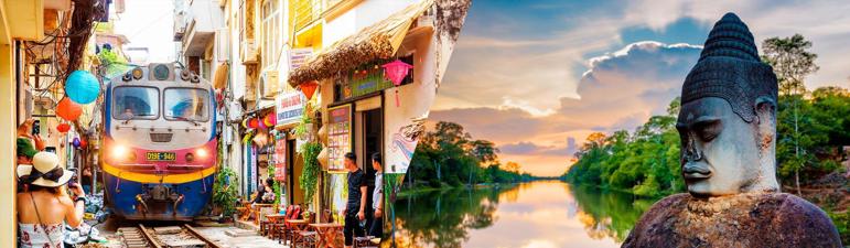Viaje desde Madrid, Barcelona Hanoi - Ha Long  - Da Nang - Hoi An - Hué - Siem Riep - Saigón (Ho Chi Minh)