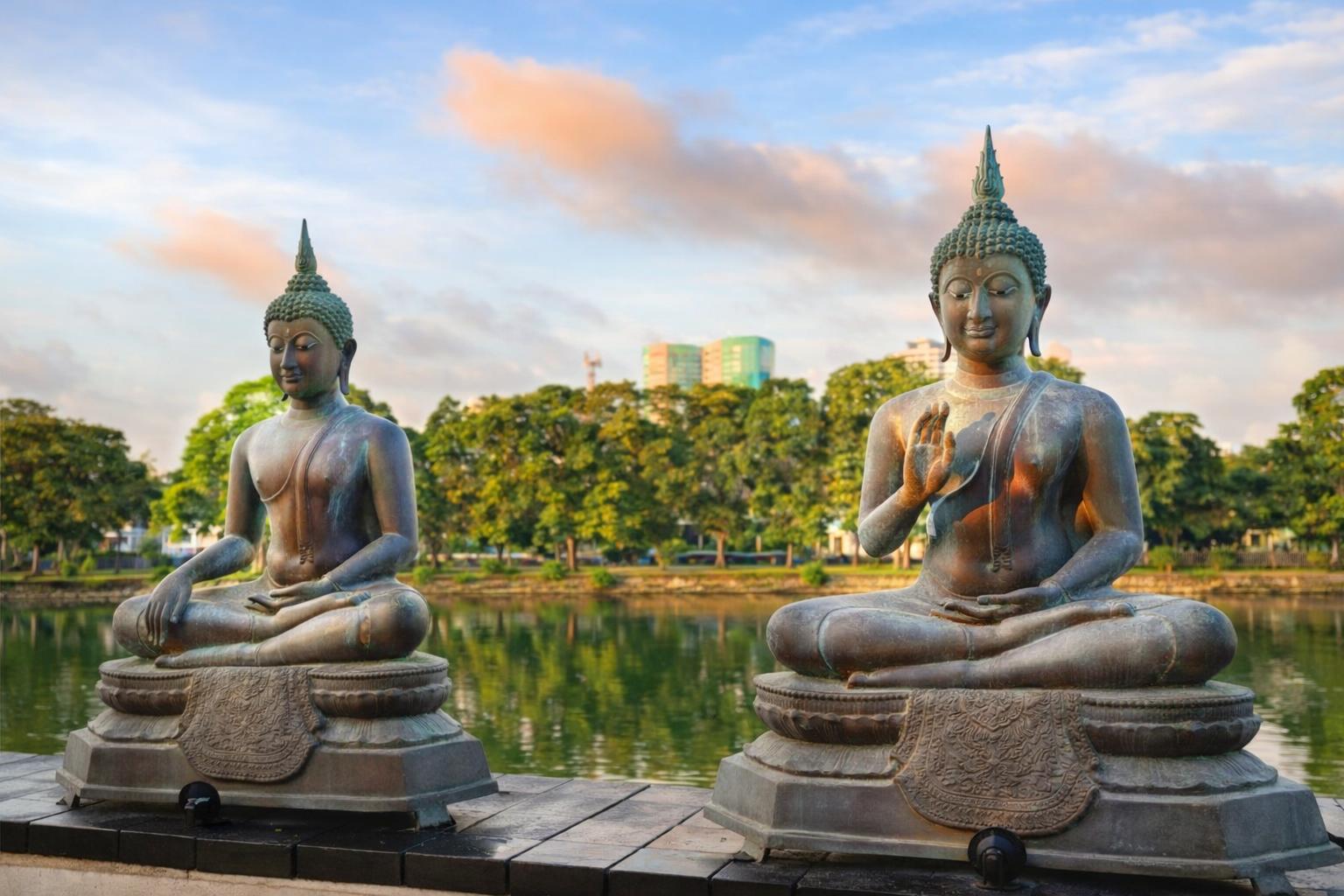 El viaje Colombo - Negombo - Candi - Dambulla - Habarana - Sigiriya - Polonnaruwa - Malé, saliendo de Madrid