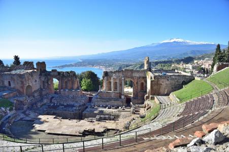 Viaje desde  Catania - Siracusa - Noto - Modica - Agrigento - Monreale - Palermo - Cefalu - Catania - Etna - Taormina